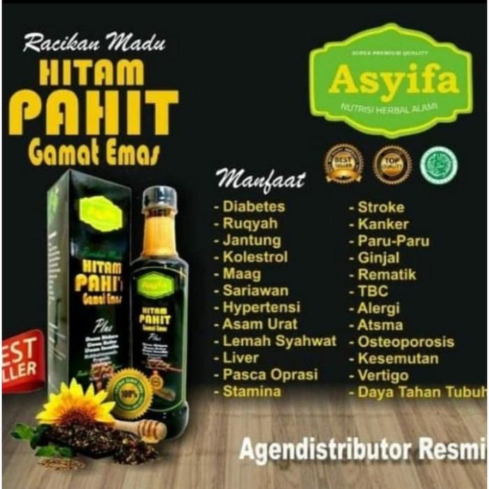 

Ramuan Madu Hitam Pahit Plus Gamat Emas Asyifa Promo