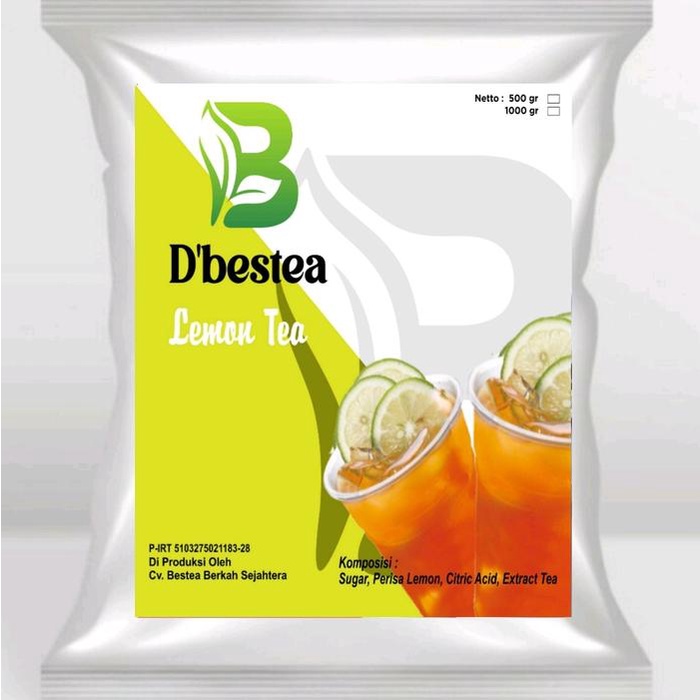 

Bubuk Minuman Rasa Lemon Tea 1Kg New