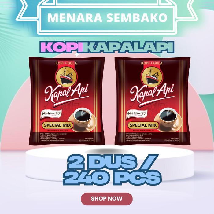 

Mes 004 - 2 Dus Kopi Kapal Api Murah Banget Promo 2.2 Terbaru