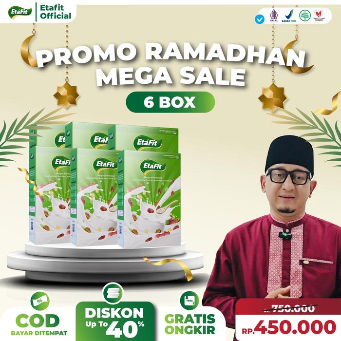 

Etafit - Herbal Pernafasan - Susu Kambing Etawa Bubuk Asli 100% Original Bahan Herbal Susu Serbuk