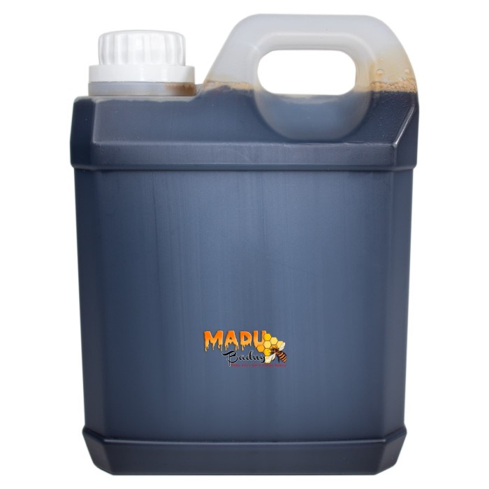 

BARANG TERLARIS Madu Hitam Asli dari Hutan Baduy, Banten. Kemasan Jerigen 1200ml.