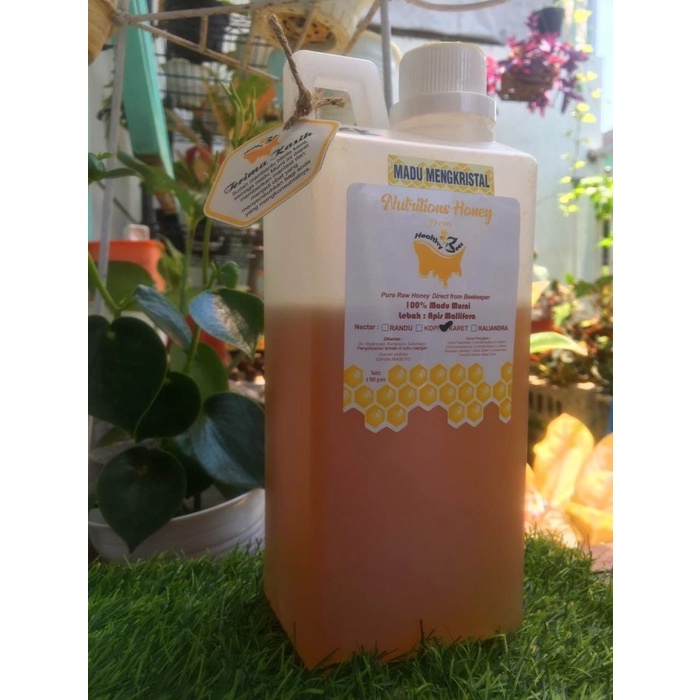 

BARANG TERLARIS Madu Murni Karet full nectar -+1000gram