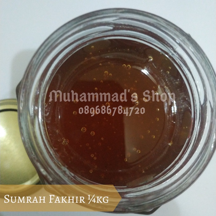

BARANG TERLARIS Madu Yaman Sumrah Fakhir Asli dan Murni kg 250gr - Lebah Liar