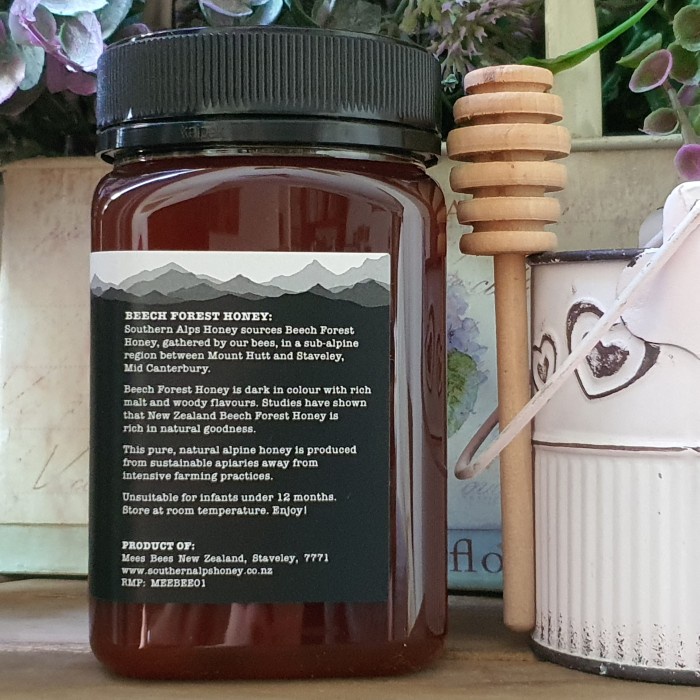 

BARANG TERLARIS SOUTHERN ALPS RAW BEECH FOREST HONEY, 500gr, MADU HUTAN NEW ZEALAND