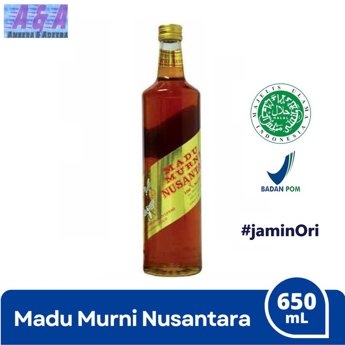 

BARANG TERLARIS madu murni nusantara 650ml / madu nusantara murni Original 100%