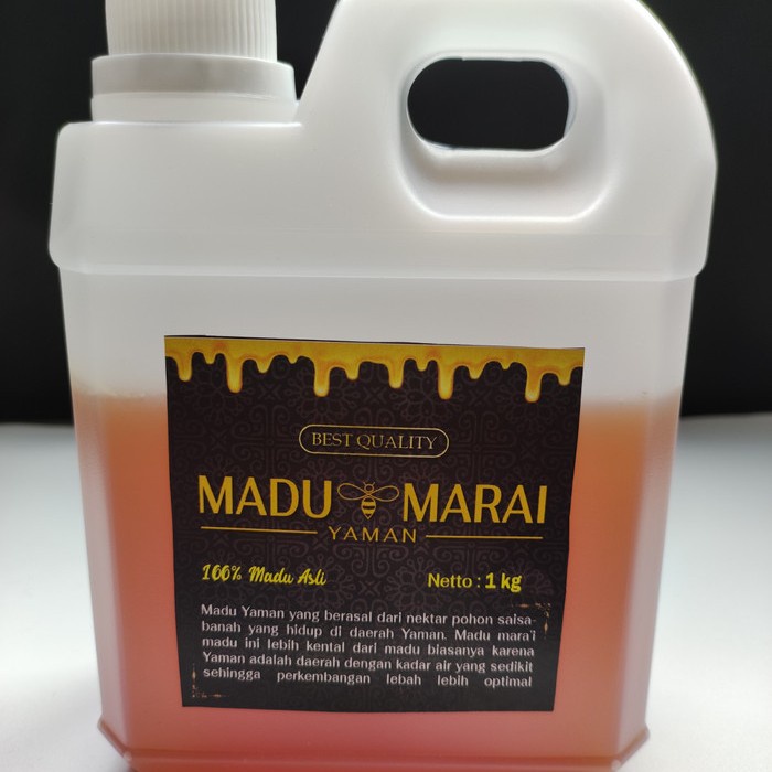 

BARANG TERLARIS Madu Yaman Mara'i 1 Kg Mara'i Asli Yaman 100% Madu Asli Murah
