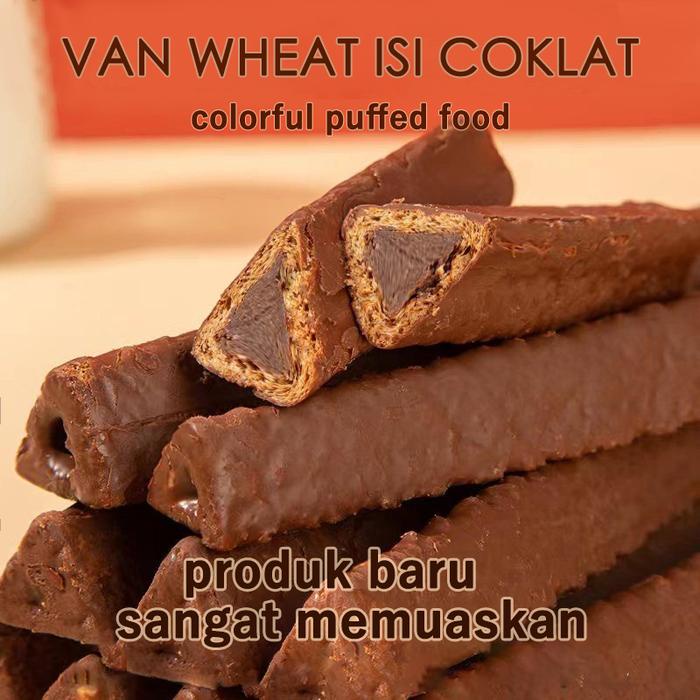 

/VAN WHEAT ISI COKLAT beli25+gratis3pcs/Batang cokelat panjang dengan sudut cokelat/berisi isian/kue