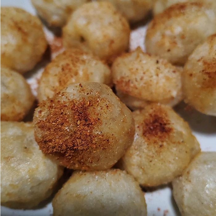 

Cimol Keju Meleleh isi 50 butir + Chili Oil dan Baking Powder - Bahan, Bubuk, Asin Food