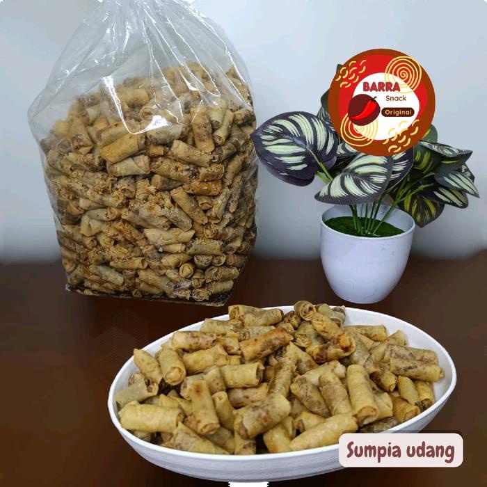 

500 gr Sumpia udang renyah gurih berasa banget udangnya