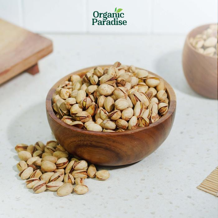 

Kacang Pistachio Panggang Cangkang USA/Timur Tengah 500gr