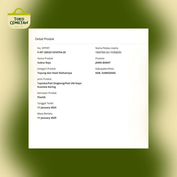 

Telur Gabus Keju 1 Bal Sapi Panggang Snack Cemilan