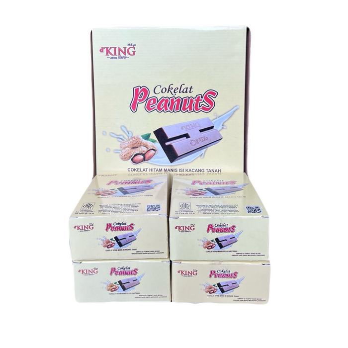 

Coklat Dking Coklat PEANUTS 1 Dus Isi 80 Batang Coklat