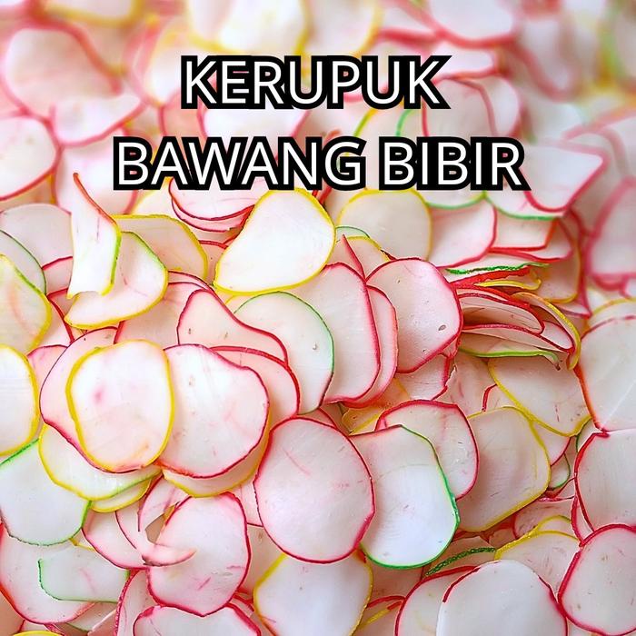 

KERUPUK BAWANG BIBIR MENTAH 1KG gurih renyah