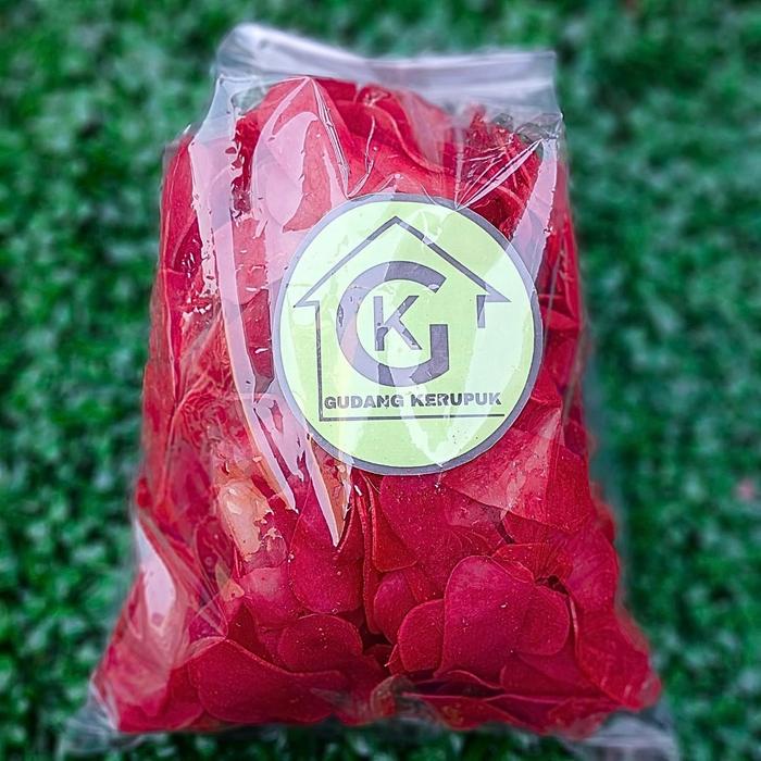 

KERUPUK TERASI MENTAH 1 KG GURIH & RENYAH