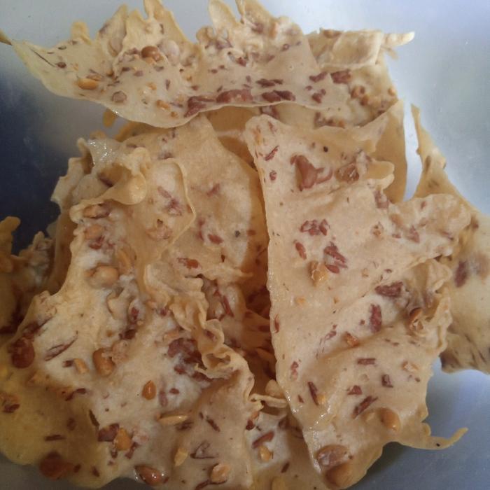 

peyek kacang 500gram renyah garing gurih cocok buat cemilan ataupun lauk Food Goreng Snack