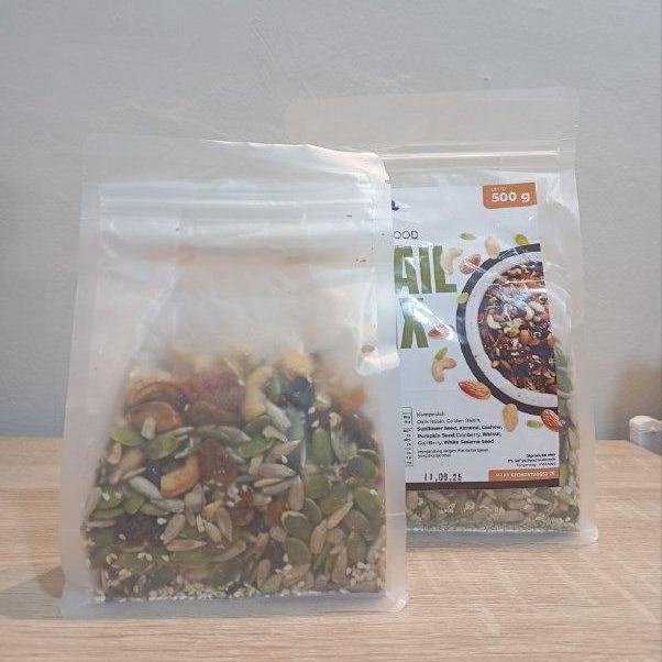 

Trail Mix Campuran Biji - Bijian Pilihan Kaya Serat Pangan Healthy Food 100% Organic Gratis Peci