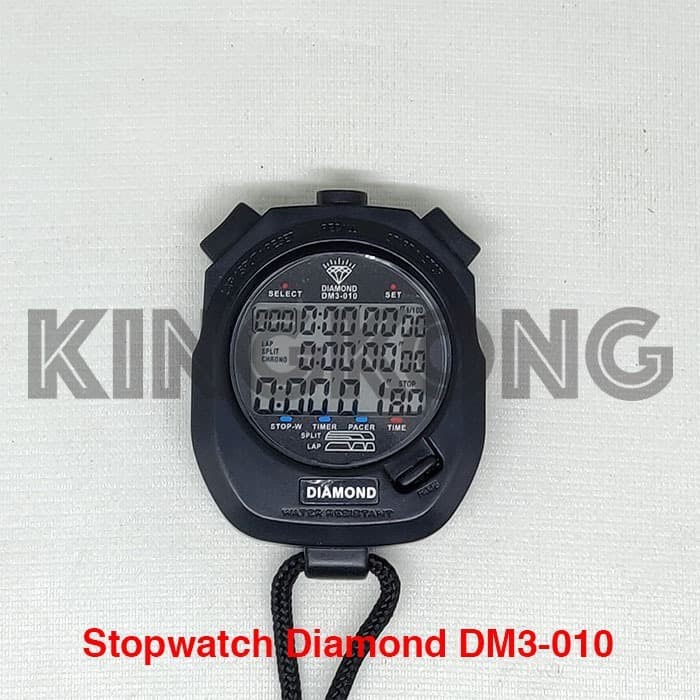 Mantab Stopwatch Diamond Original 10 Memory Digital Olahraga
