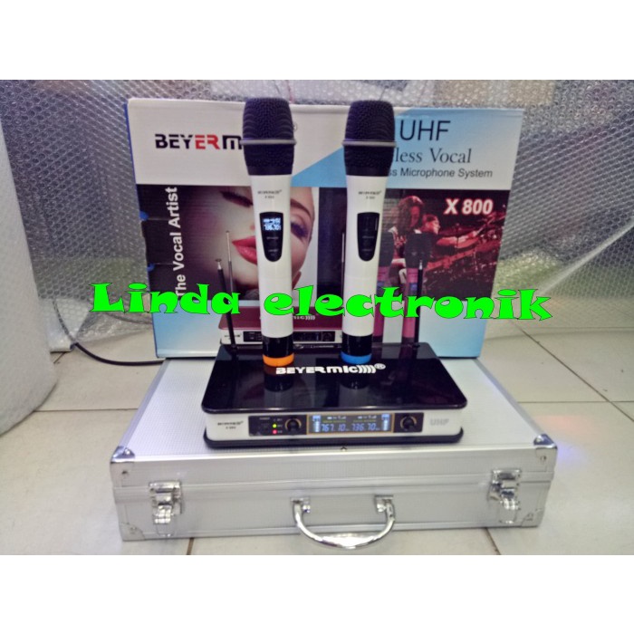 Murah Mic wireless Beyermic uhf x800