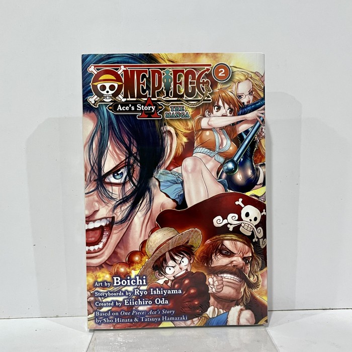 SALE TERHOTT ONE PIECE ACE'S STORY THE MANGA VOL 2 RYO ISHIYAMA VIZ MEDIA KOMIK ENGLISH MANGA READYY