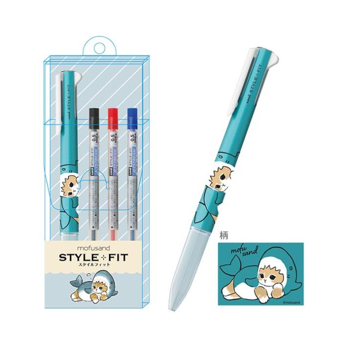 

Diskon Uni Style Fit Mofusand 3 Color Multi Oil Ink Pen 0.5Mm Limited Edition