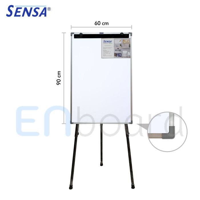 

Sale Terbatas Flip Chart / Flipchart / Papan Presentasi Sensa 60 X 90 Cm