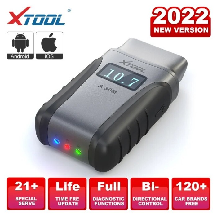 XTOOL Anyscan A30M OBD2 Diagnostic Tools for Andriod/ Bluetooth