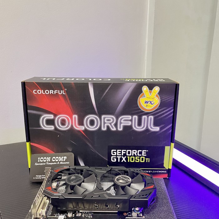 VGA COLORFUL GTX 1050TI 4GB DDR5