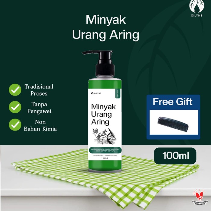 Minyak Urang Aring Asli Tanpa Campuran