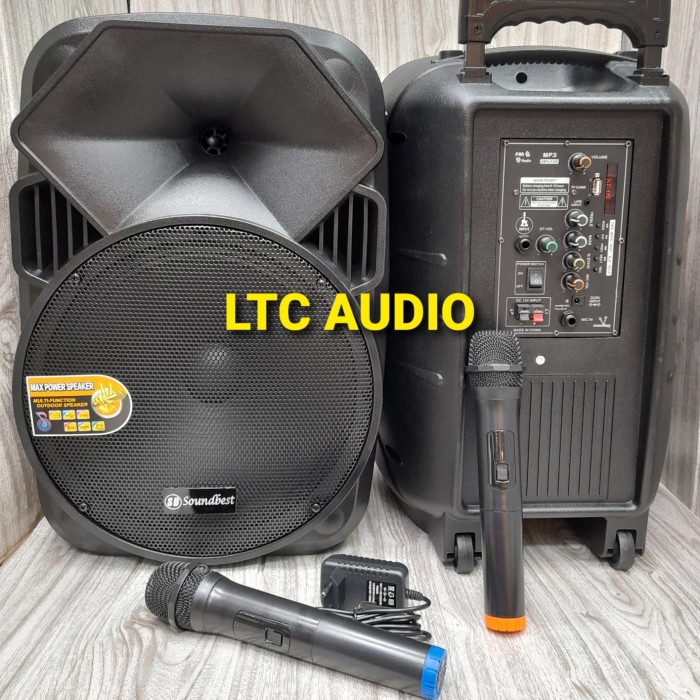 PORTABLE WIRELESS/SPEAKER PORTABLE SOUNDBEST FT-12 (12 INCH)