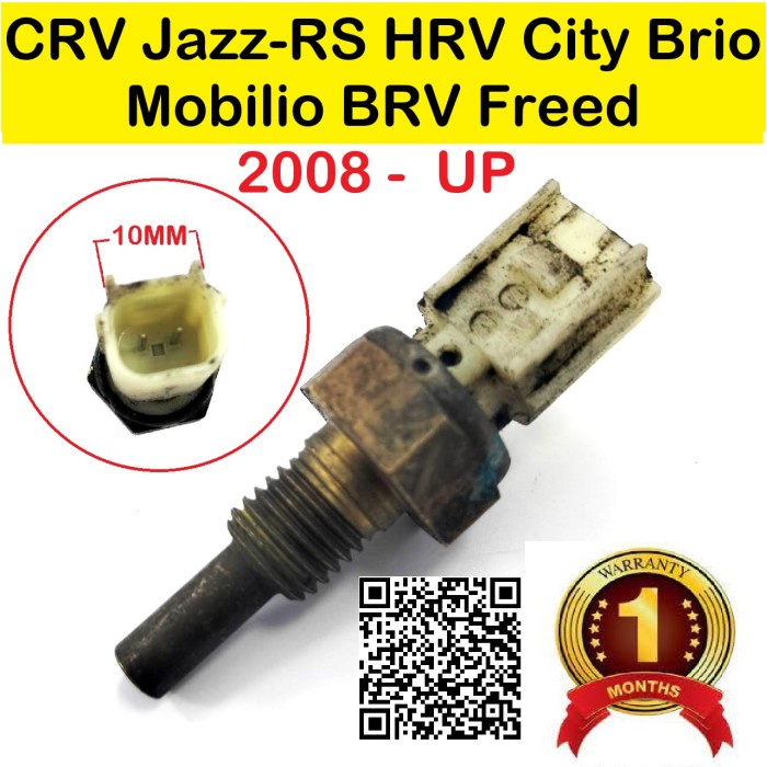 Sensor ECT HondaCRV HRV City Brio Mobilio BRV Freed Jazz-RS  JAZZ RS 2008 Switch Temperature Tempera