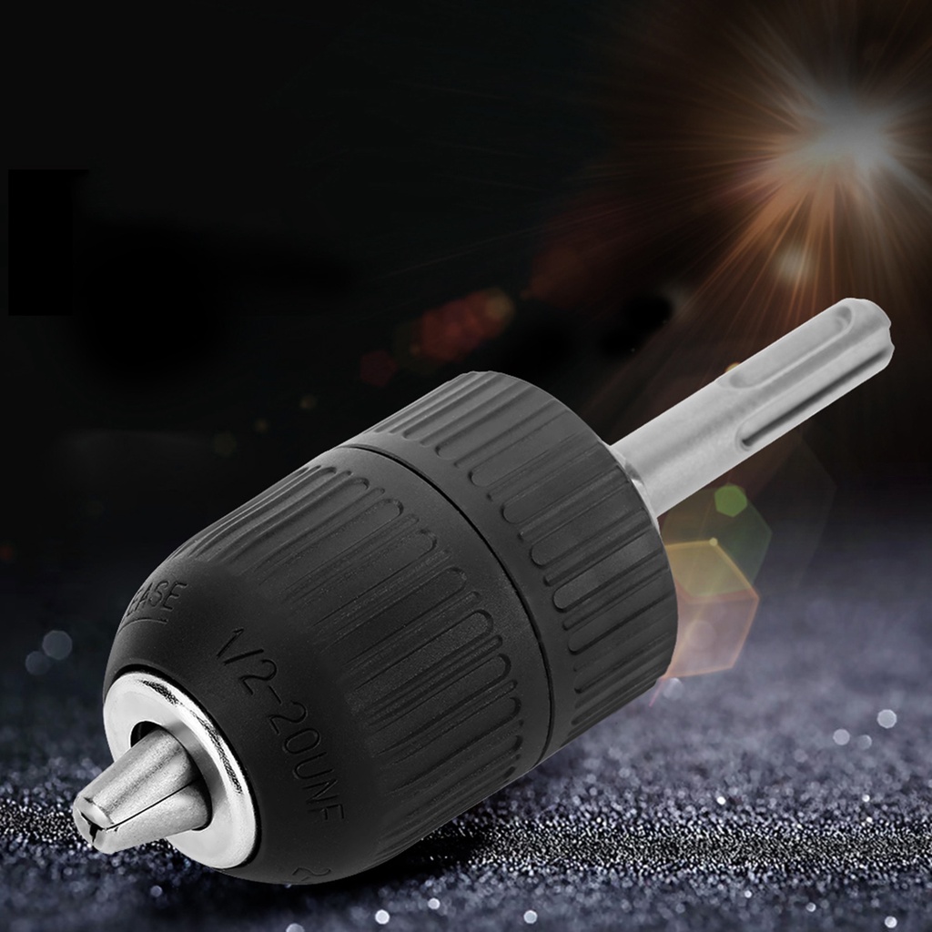 2‑13mm Capacity Plastic Keyless Lathe Drill Chuck Converter with SDS Adapter Accessories Keyless Dri
