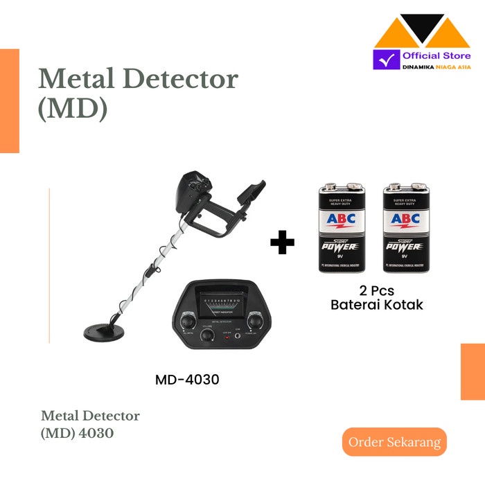 SALE  ALAT DETEKSI LOGAM EMAS PERAK METAL DETECTOR MD- 4030 MD- 5030 READYY