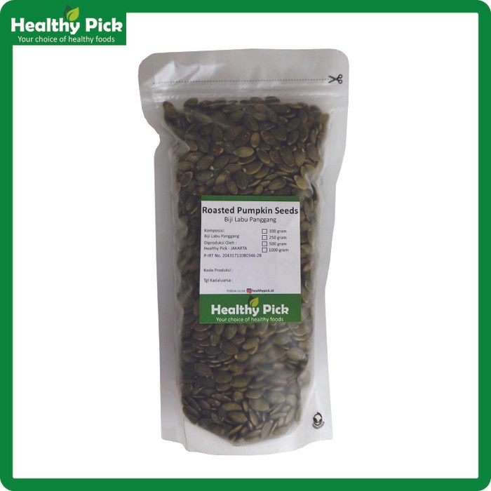 

SALE !!! ROASTED PUMPKIN SEED 500GR READYY