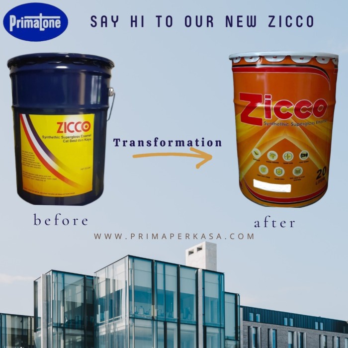 Zicco Besi Dan Kayu Synthetic Super Gloss Enamel DiskonJual MurahHarga DiskonObral