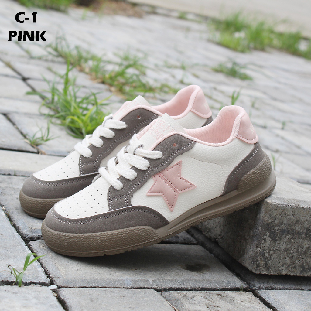 Termurah Sepatu Sneakers Wanita Import Wc-1 Sepatu Import Wanita Kulit Sneakers Kulit Wanita Import