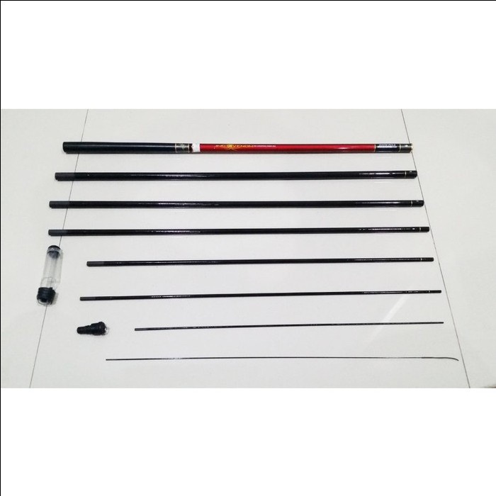 Joran Pancing Tegek Zoom Pole Maguro Venom 450 High Carbon