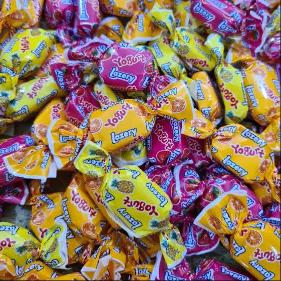

Lazzery 170 pcs permen sugus sak rasa buah Candy Food