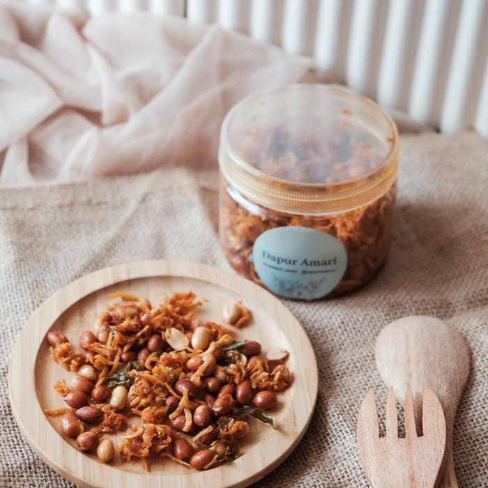 

snack Teri kacang balado homemade DAPUR AMARI