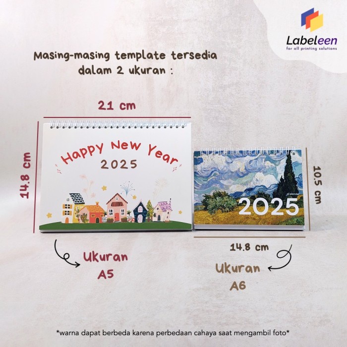 

[tmr] - Kalender Meja 2025 Kalender Aesthetic Kalender Duduk Executive