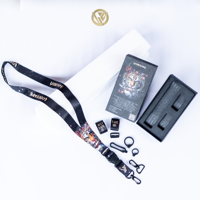 

[tmr] - LK-01 TIGER Lanyard Tissue Lookvape adjustable 2layer multifuntion