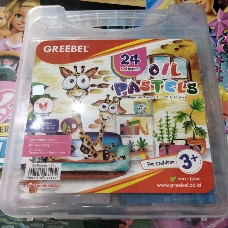 

(1Pcs) Crayon Greebel Isi 24 Warna