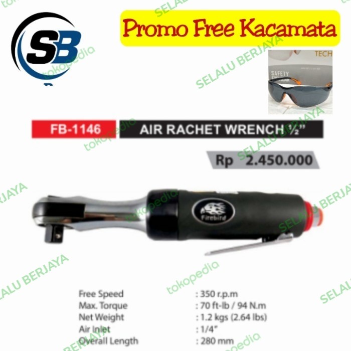 

PROMO! Firebird Air Rachet Wrench 1/2 inch