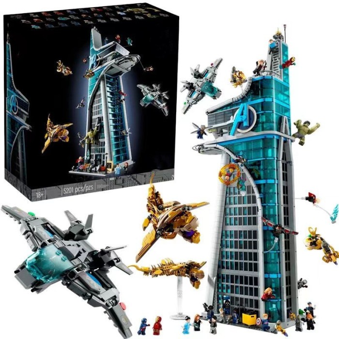 Diskon Marvel Brick No Brand Avenger Tower Expert Compartible 76269 Ready