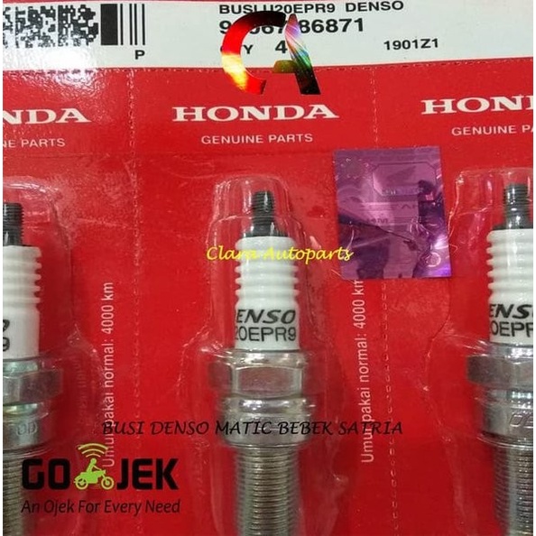 BUSI DENSO U20EPR9 BUSI VARIO BEAT BUSI DENSO NMAX JUPITER MX SATRIA F