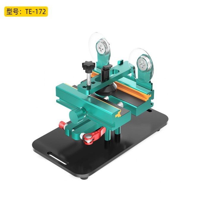 PROMO Ragum TELIJIA TE-172 4 in 1 Rotary / Ragum Untuk Glass Kaca / Buka Lcd 360 DERAJAD