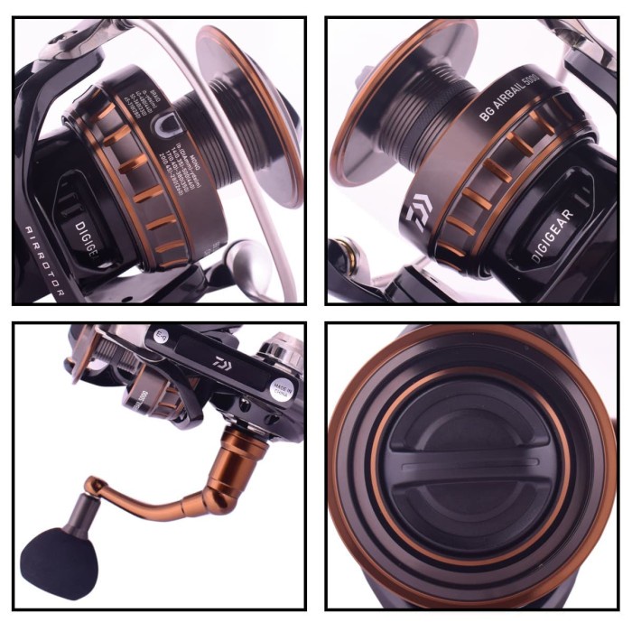 Paling Baik Reel Spinning Daiwa Bg Airbail - 5000 Indonesiamemancing