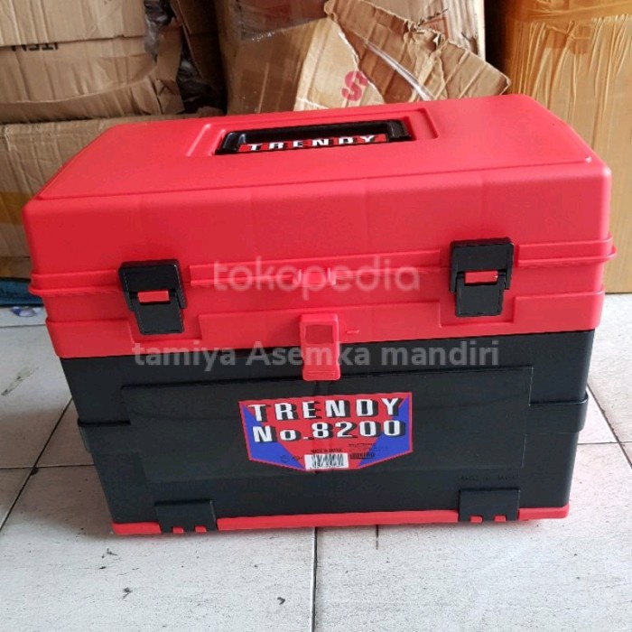 Terbagus Box Trendy 8200 Japan Box Tamiya Meiho Trendy