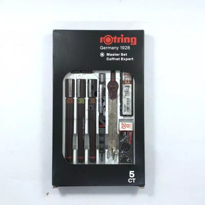 

Rotring college set Isograph 0.1 / 0,3/ 0,5 Kode 802