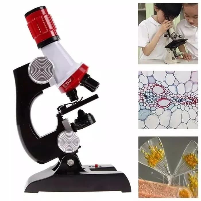 

Mikroskop anak 100x- 1200x, education,Microscope for childern belajar Kode 373