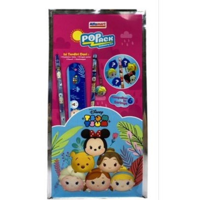 

Disney Tsum Tsum Pop pack Pensil stationery set Assorted Kode 372